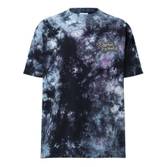 Doobie Snacks Nebula Tie-Dye Shirt, Milky Way colourway, front view