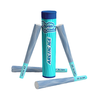 Doobie Snacks - Arctic Ice Pre-roll (Summer 2025 Drop)
