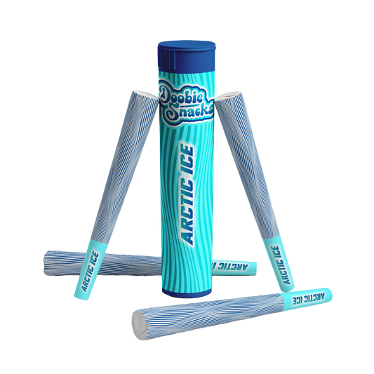 Doobie Snacks - Arctic Ice Pre-roll (Summer 2025 Drop)
