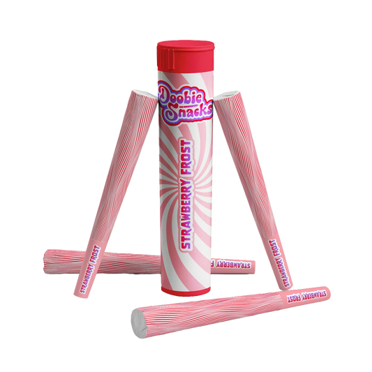 Doobie Snacks - Strawberry Frost Pre-roll (Summer 2025 Drop)