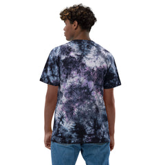 Doobie Snacks Nebula Tie-Dye Shirt, Milky Way colourway, back view