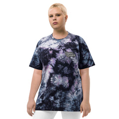Doobie Snacks Nebula Tie-Dye Shirt, Milky Way colourway, front view