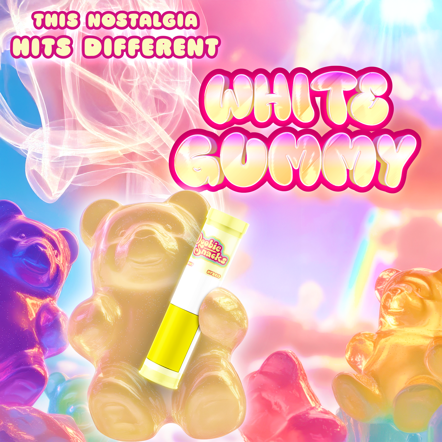 Doobie Snacks - White Gummy Pre-roll (Summer 2025 Drop)